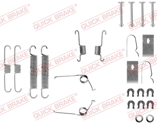 Accessory Kit, brake shoes 105-0693