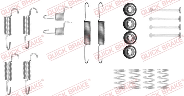 Accessory Kit, parking brake shoes 105-0025