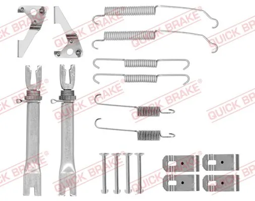 Accessory Kit, brake shoes 105-0015S