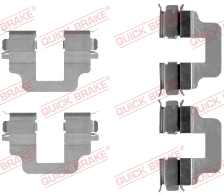 Accessory Kit, disc brake pad 109-1712
