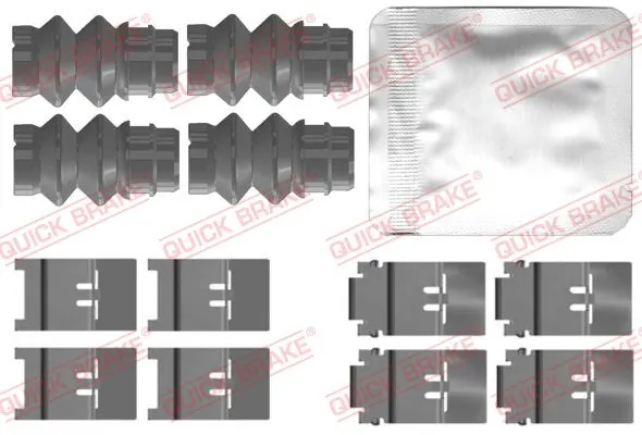 Accessory Kit, disc brake pad 109-0152