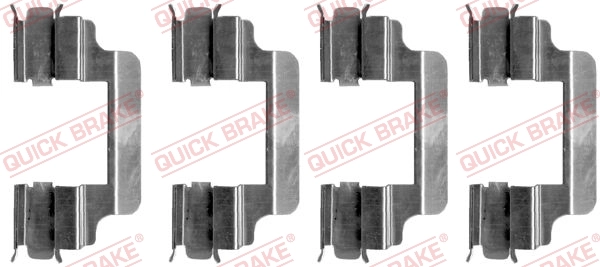 Accessory Kit, disc brake pad 109-1231