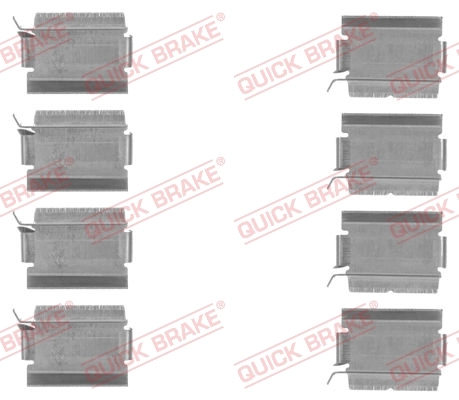 Accessory Kit, disc brake pad 109-1820