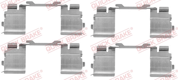 Accessory Kit, disc brake pad 109-1730