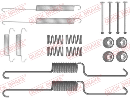 Accessory Kit, brake shoes 105-0026X-02