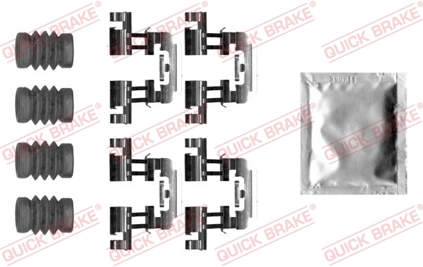 Accessory Kit, disc brake pad 109-0025