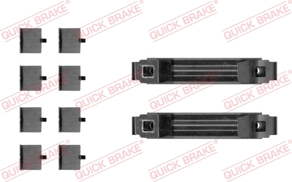 Accessory Kit, disc brake pad 109-0056