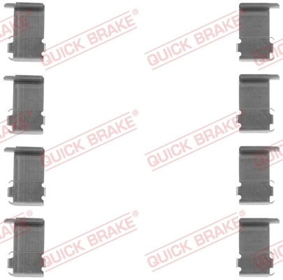 Accessory Kit, disc brake pad 109-1162