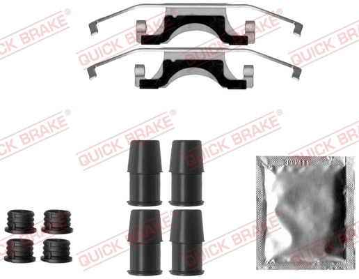 Accessory Kit, disc brake pad 109-1843