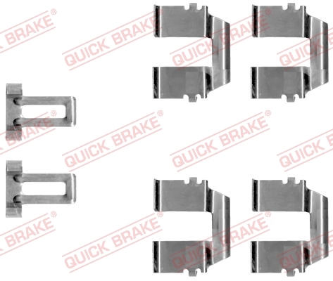 Accessory Kit, disc brake pad 109-1233