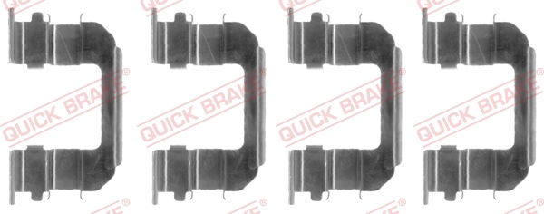 Accessory Kit, disc brake pad 109-1287