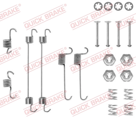 Accessory Kit, brake shoes 105-0650