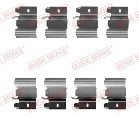 Accessory Kit, disc brake pad 109-1823