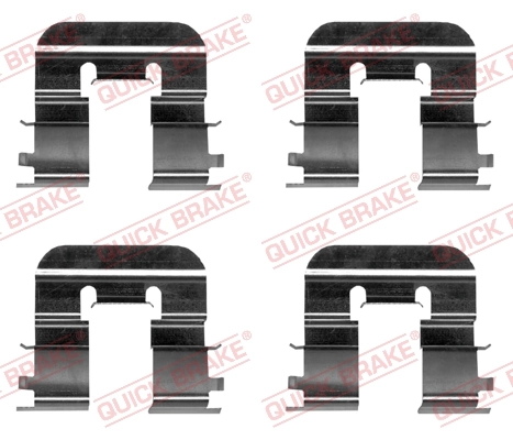 Accessory Kit, disc brake pad 109-0024