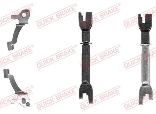 Adjuster Set, drum brake 108 53 009