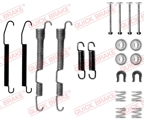 Accessory Kit, brake shoes 105-0761