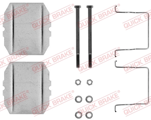 Accessory Kit, disc brake pad 109-1053