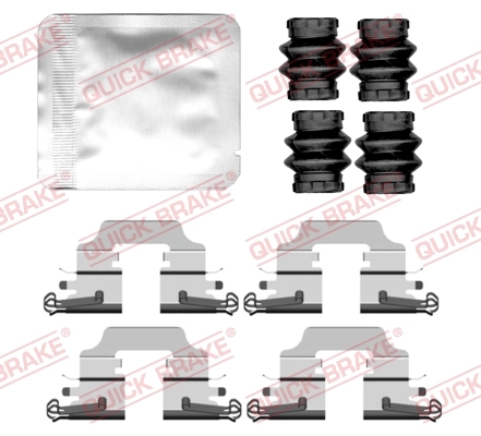 Accessory Kit, disc brake pad 109-0158