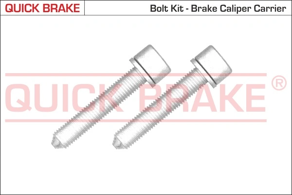 Bolt, brake caliper 11612K