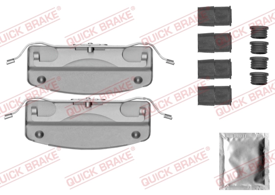 Accessory Kit, disc brake pad 109-0041