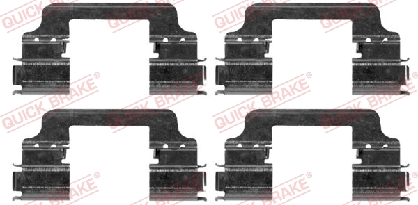 Accessory Kit, disc brake pad 109-1864