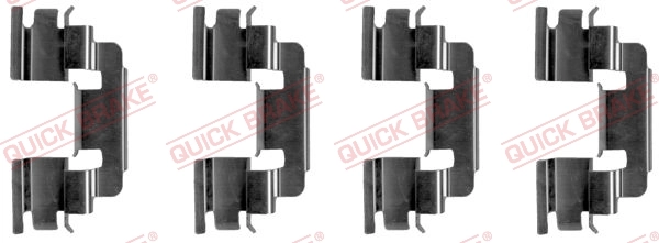 Accessory Kit, disc brake pad 109-1249