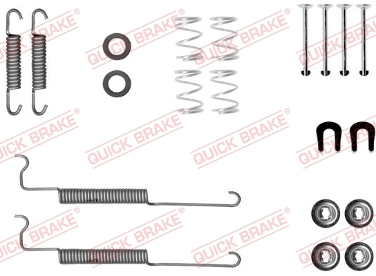 Accessory Kit, brake shoes 105-0049