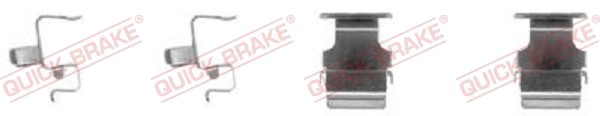 Accessory Kit, disc brake pad 109-1673