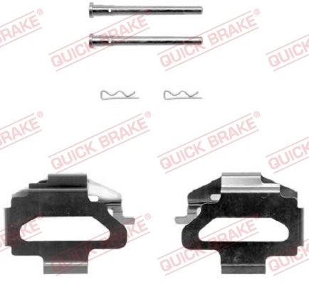 Accessory Kit, disc brake pad 109-1141