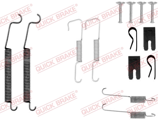 Accessory Kit, brake shoes 105-0805