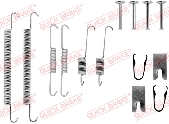Accessory Kit, brake shoes 105-0771