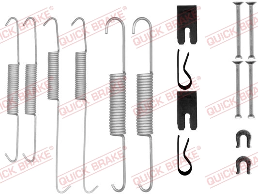Accessory Kit, brake shoes 105-0854