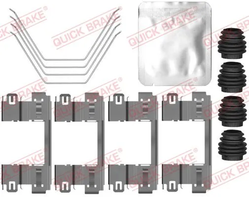 Accessory Kit, disc brake pad 109-0146
