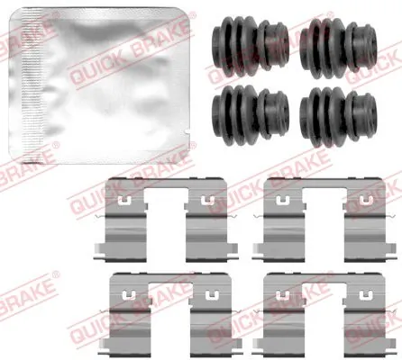 Accessory Kit, disc brake pad 109-0144