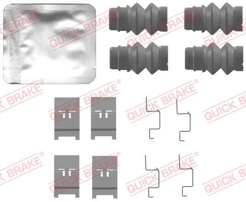 Accessory Kit, disc brake pad 109-0135