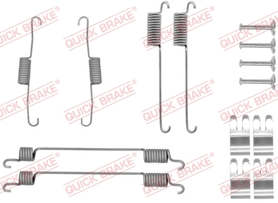 Accessory Kit, brake shoes 105-0030