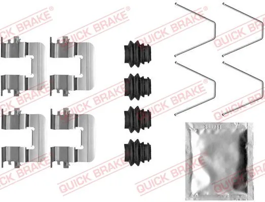 Accessory Kit, disc brake pad 109-0046