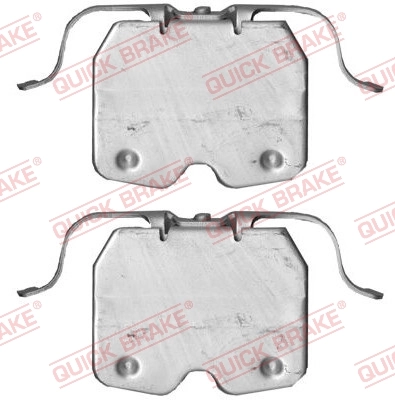 Accessory Kit, disc brake pad 109-1759