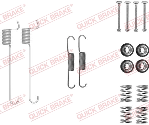 Accessory Kit, parking brake shoes 105-0848
