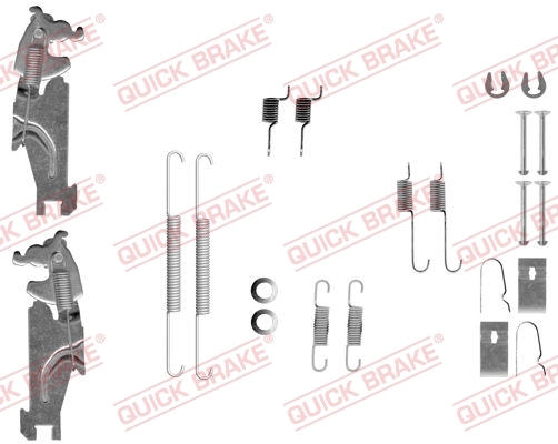 Accessory Kit, brake shoes 105-0847S