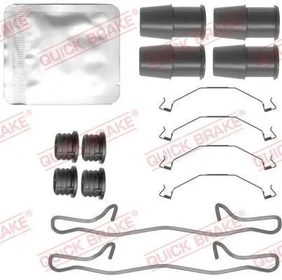 Accessory Kit, disc brake pad 109-0145