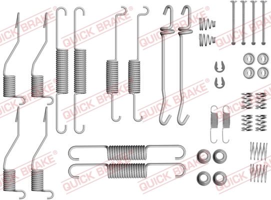 Accessory Kit, brake shoes 105-0852