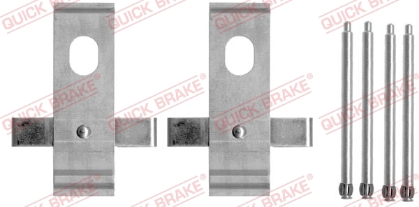 Accessory Kit, disc brake pad 109-1634
