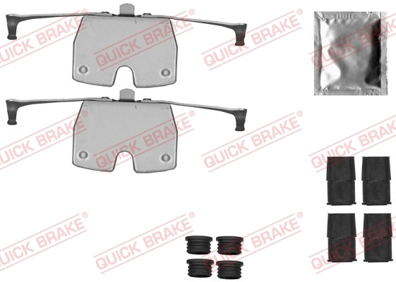 Accessory Kit, disc brake pad 109-1851