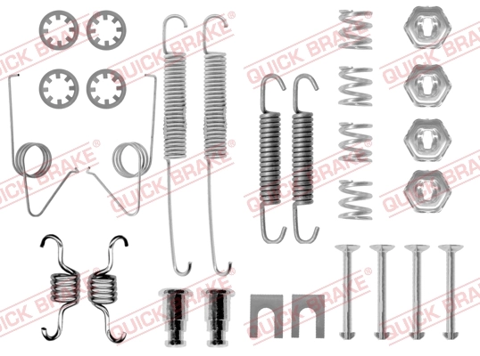 Accessory Kit, brake shoes 105-0614