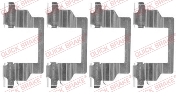 Accessory Kit, disc brake pad 109-1778