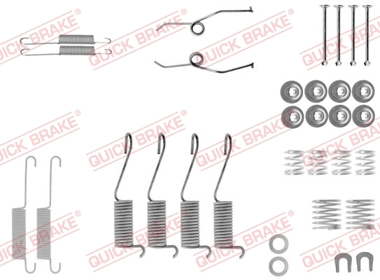 Accessory Kit, brake shoes 105-0697