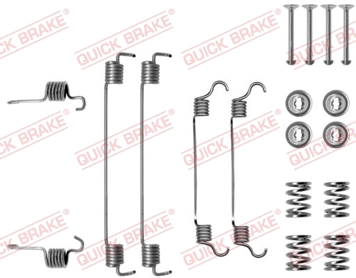 Accessory Kit, brake shoes 105-0784
