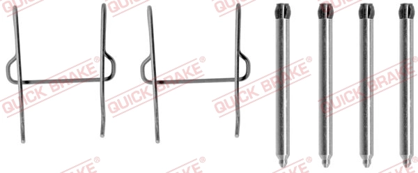 Accessory Kit, disc brake pad 109-1081