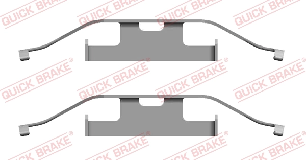 Accessory Kit, disc brake pad 109-1682